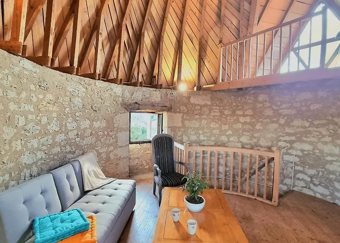 Feriehus Chaleureux Moulin En Pierre Avec Maison Attenante *