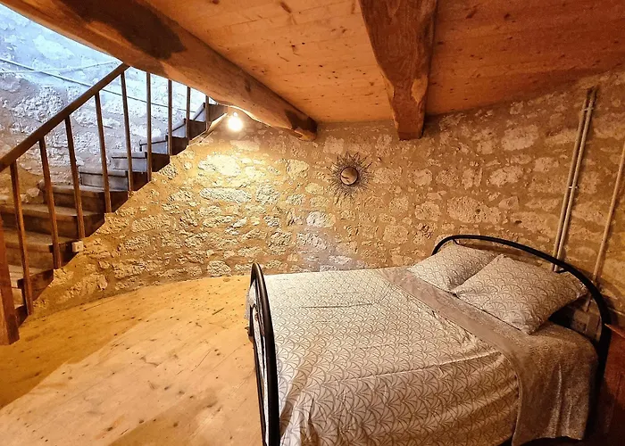 Chaleureux Moulin En Pierre Avec Maison Attenante Feriehus *